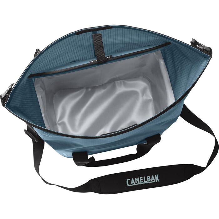 CamelBak ChillBak 18L Cube Soft Cooler with 3L Fusion Group Reservoir Waterproof Roll-Top Closure Cooler Bag