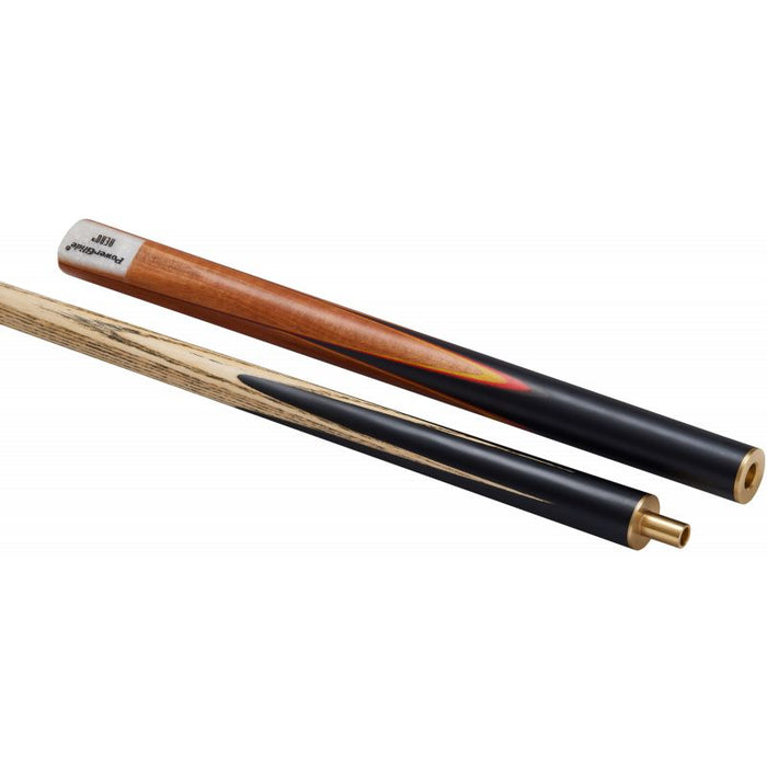 Powerglide Snooker Cue 3 Quarter Ash Shaft Hardwood 9.5mm Tip