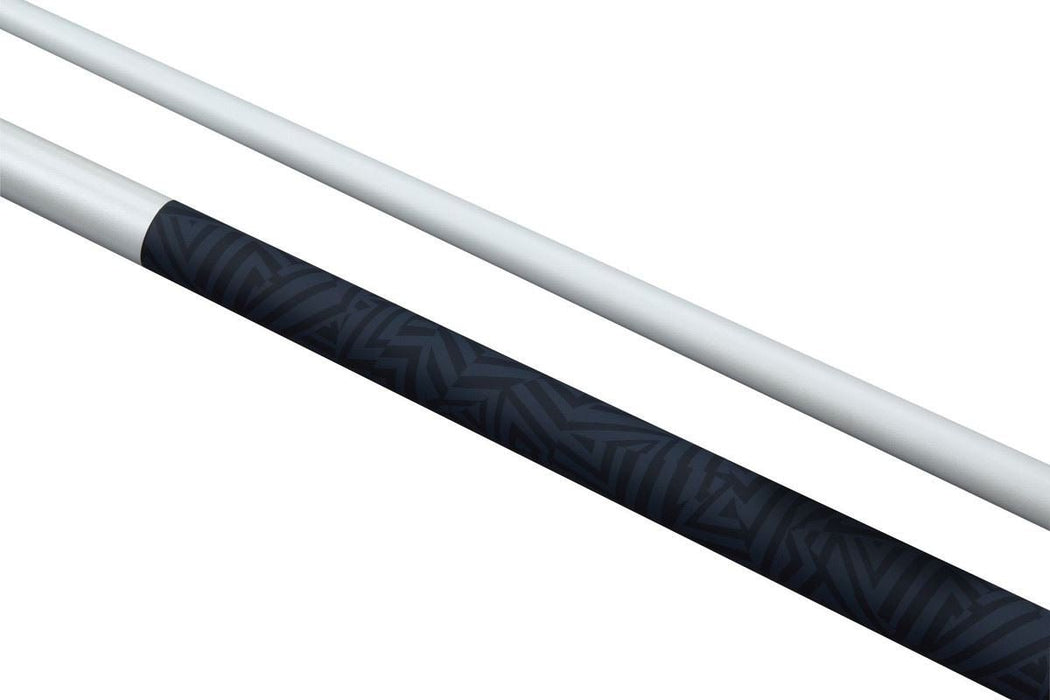 Powerglide  Quanta Pool Cue 2 Piece 57" Carbon Fibre Composite 10mm Tip - WhitePowerGlide