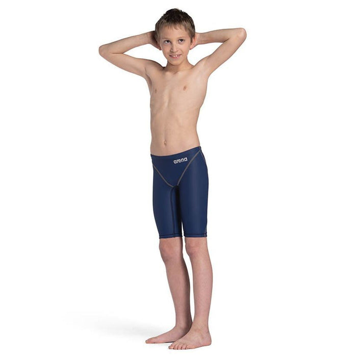 Boys Arena Powerskin Next Jammers Quick Dry Stretch Fit Swimming Shorts - Navy
