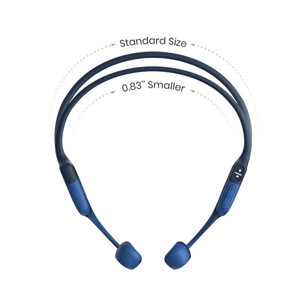 Shokz OpenRun Mini Headphones Bone Conduction Waterproof Wireless Earphones Blue