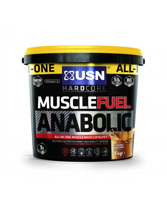 USN Muscle Fuel Anabolic Muscle Mass & Growth Shake Powder -  4kg