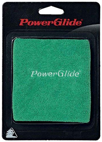 Powerglide Snooker & Pool Cue Small Green Baize Towel Cloth - Soft Absorbent
