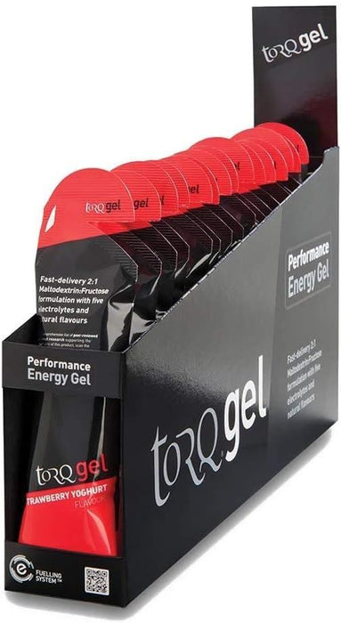 Torq Energy Gel Organic Vegan Refreshing Workout Performance Box - 15 Sachets