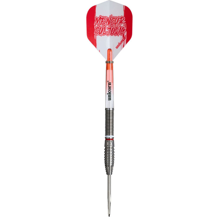 Unicorn Darts Mensur Suljovic 95% Tungsten Steel Tip Darts Precision Set