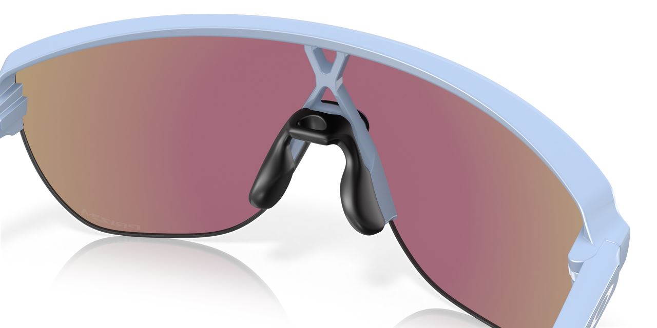 Oakley Corridor Sunglasses Matte Stonewash Sports Non Slip Frame Sapphire Lenses