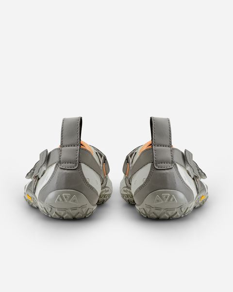 Vibram V Aqua Mens Five Fingers Barefoot Water Shoes - Grey/Coral/Orange