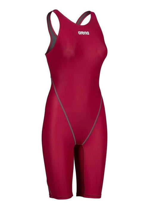 Arena Women Swimming Suit Deep Red Powerskin ST 2.0 Next Racing Onepiece Wetsuit