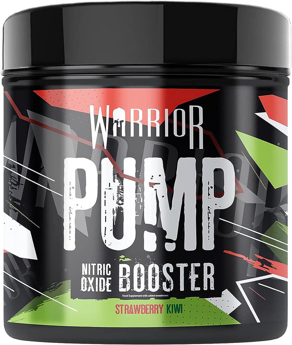 Warrior Pump Supplement Pre Workout Muscle Growth Nitric Oxide Booster 225 Gram