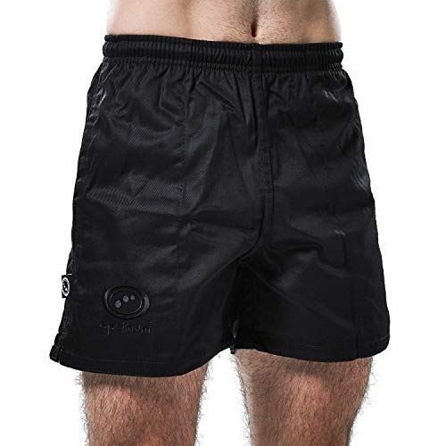 Optimum Sports Auckland Rugby Shorts Men Breathable Durable Gym Gear - BlackOptimum