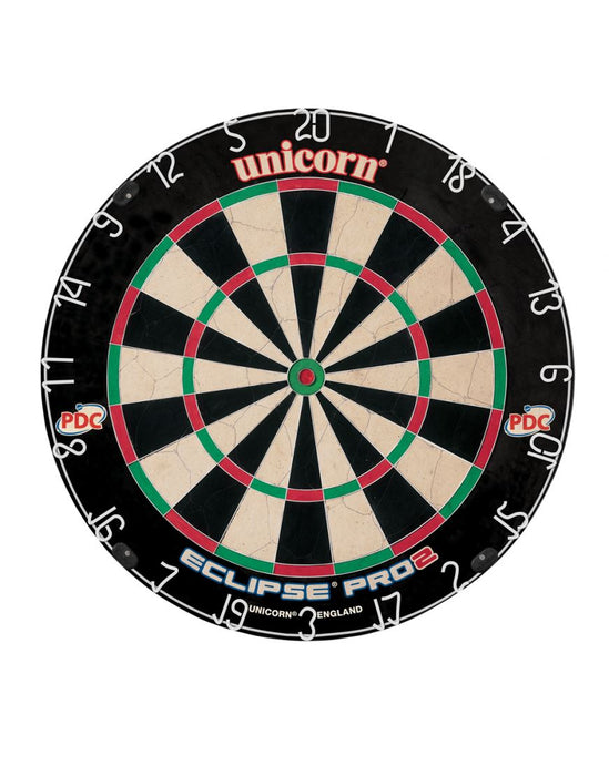 Unicorn Darts Eclipse Pro 2 Bristle Board PDC Quality Competition Dartboard