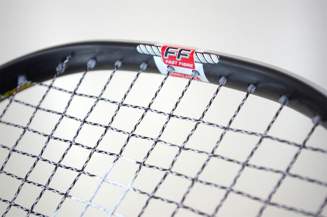 Karakal FF 160 Squash 57 Racket with 100% Fast Fibre Nano Gel and Mid Plus Head