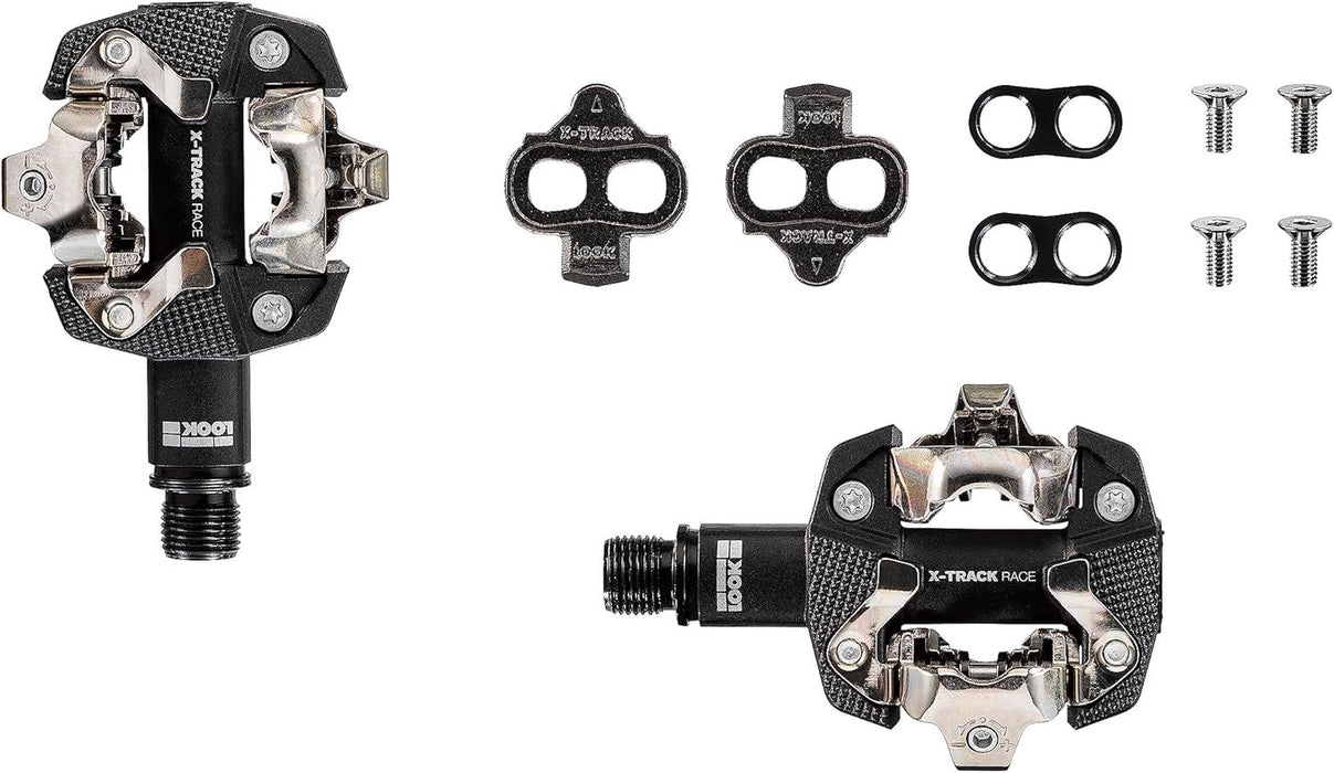 Look XTrack Race MTB Bike Pedals SPDCompatible With Adjustable Tension