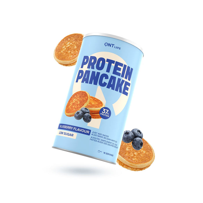 QNT Protein Pancake Low Sugar 500g -  Blueberry