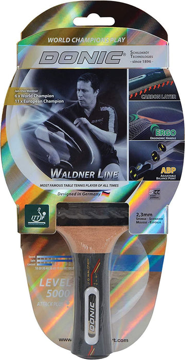 Donic Schildkrot Table Tennis Bat Waldner 5000/3000 Ping Pong Wood Racket Paddle