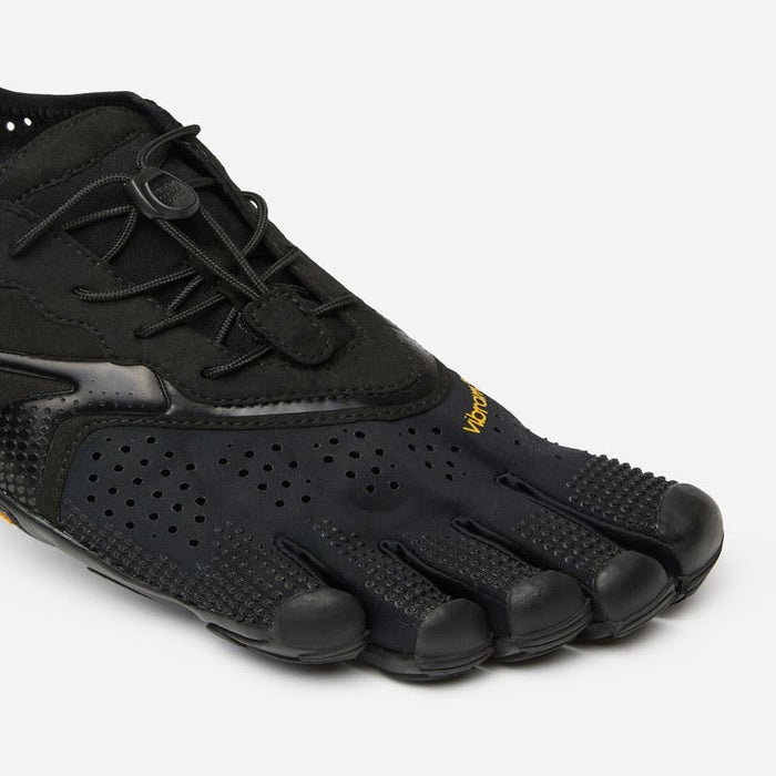 Vibram V-Run FiveFingers Womens Barefoot Running Shoes Trainers - Total Black