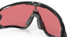 Oakley Jawbreaker Sunglasses Matte Black Frame Trail Torch Lenses Sports GlassesOakley