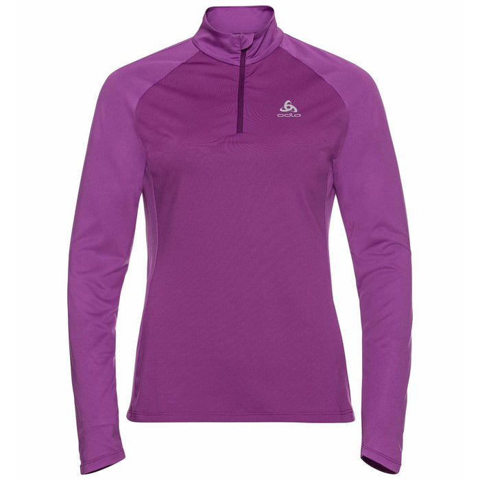 Odlo Womens Midlayer Hoody Active Warming Running Half Zip Top *SALE*