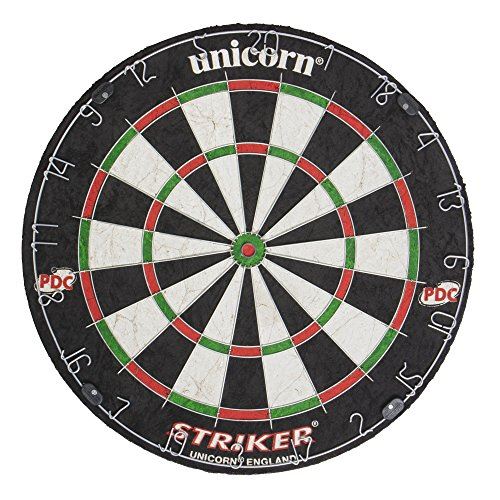 Unicorn Darts UPL Striker Bristle Board PDC Quality Competition Dartboard