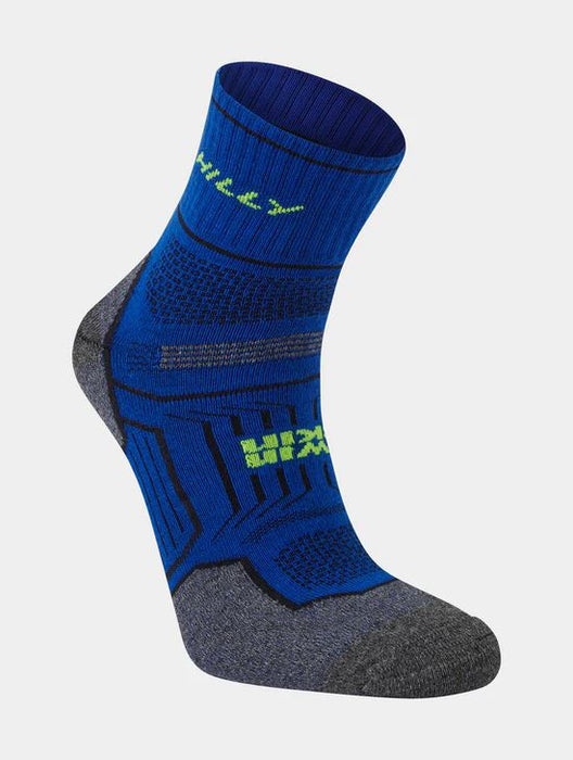 Hilly Twin Skin Socklet Vented Upper Footwear - White/Grey/Marl