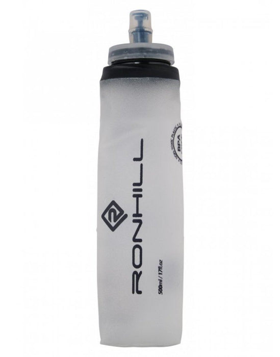 Ronhill Fuel Flask Lightweight Roll Up Bite Valve Silicone Run Bottle - 500ml