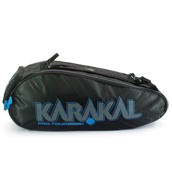 Karakal Pro Tour 2.1 Comp 9 Racket Bag Wet & Dry Compartment Side PocketsFITNESS360