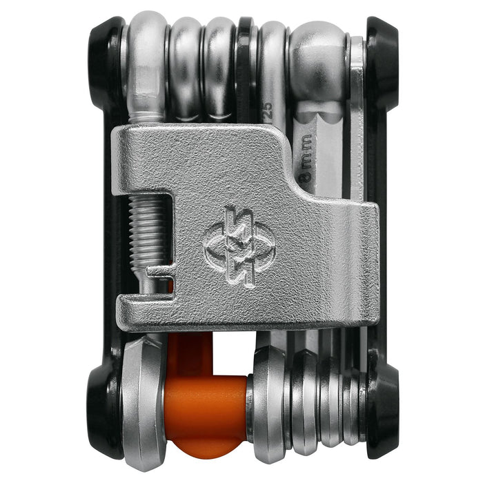 SKS TOM 18 Multitool – Compact 18-Function Bike Repair Tool with Chain Riveter