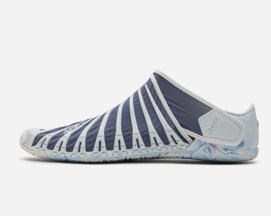 Vibram Furoshiki Original Barefoot Ladies Shoes Wrapping Footwear - Blue/Light Grey