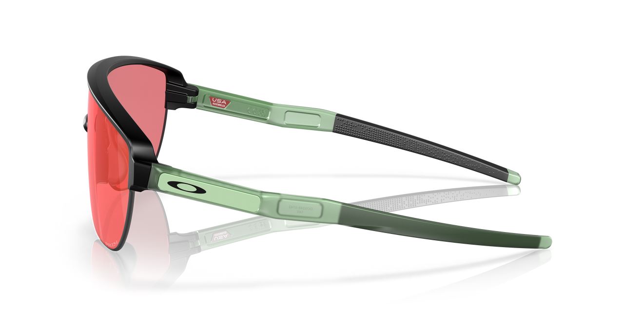 Oakley Corridor Sunglasses Matte Black Sports Non Slip Frame Trail Torch Lenses