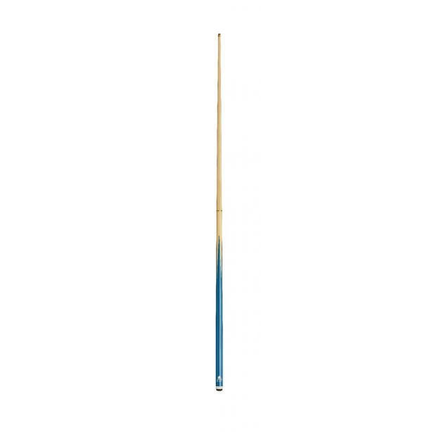 Powerglide  Snooker Cue 73cm Painted Butt 71 cm Poplar Shaft Blue 2 Piece Pool Stick