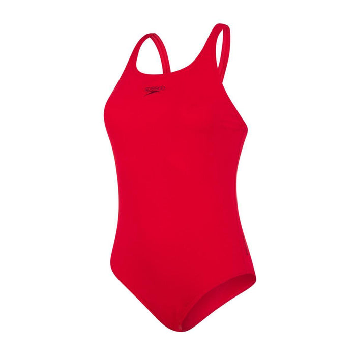 Speedo Women's Essential Endurance+ Medallist Swimsuit in Fed Red