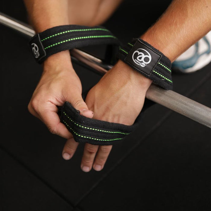 Fitness Mad Figure 8 Lifting Strap For Weight Lifting (Pair)