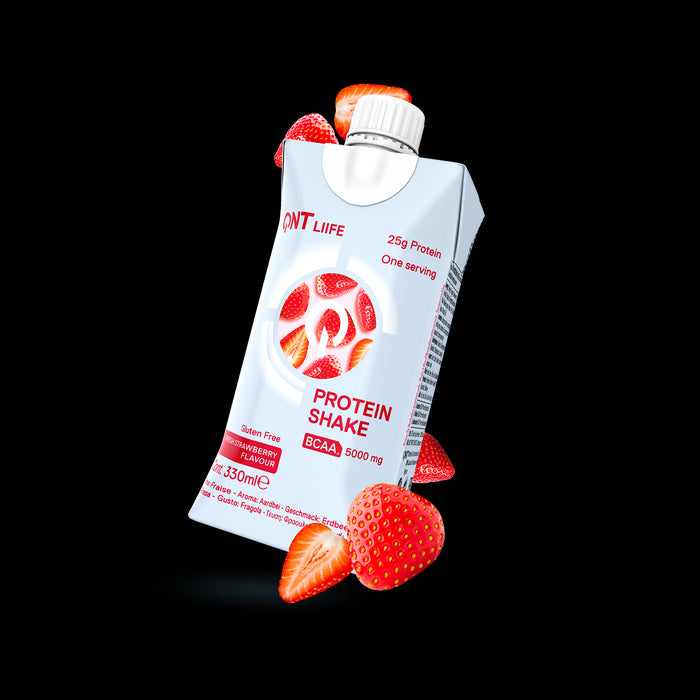 QNT Delicious Whey Shake 100% Pure Whey Protein (30g) (Strawberry) 12 X 330ml