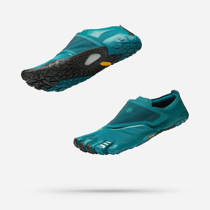 Vibram Trailope FiveFingers Mens Barefoot Trail Running Shoes Trainers - Deep Lake