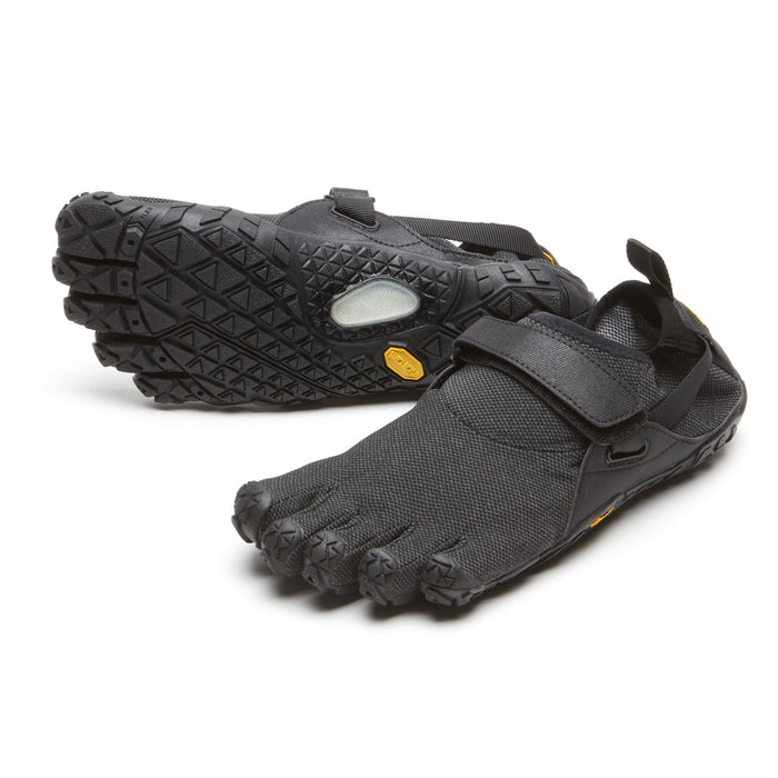 Vibram Womens Five Fingers Shoes Mega Grip Barefoot Running Trainers - Black