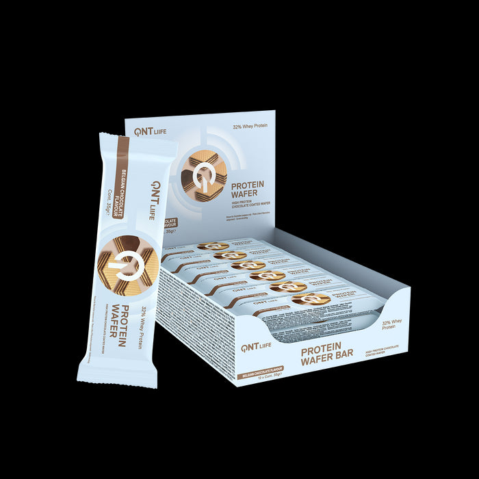 QNT Protein Wafer Bar Concentrated Body Fuel & Slimming - 12 X 35g