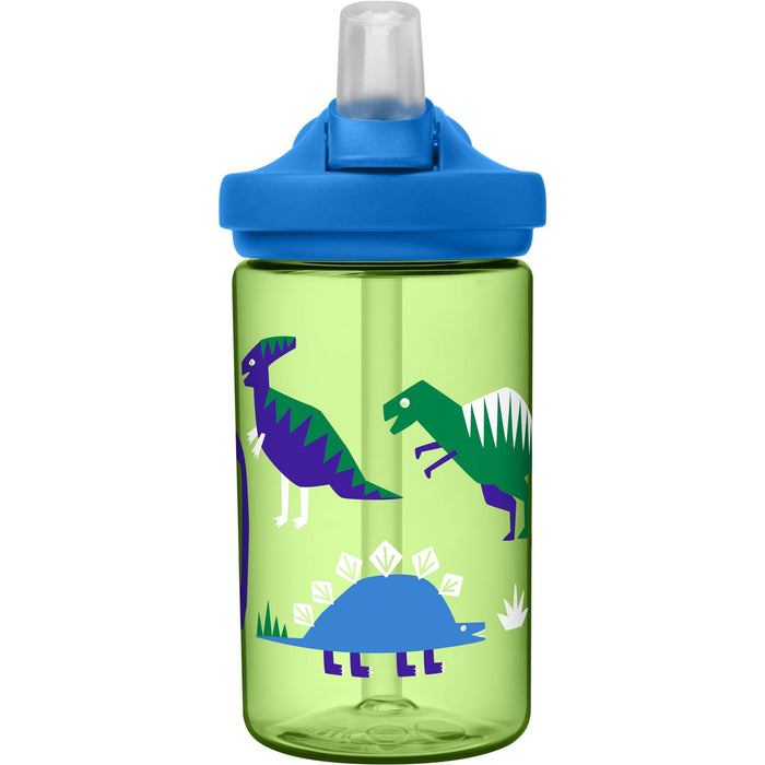 CamelBak Kids Bottle BPA Free School Summer Straw Water Bottles - 400ml Hip Dinos