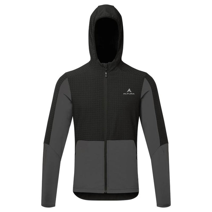 Altura Esker Cave Trail Men's Cycling Hoodie With Water-Repellent Finish - Black