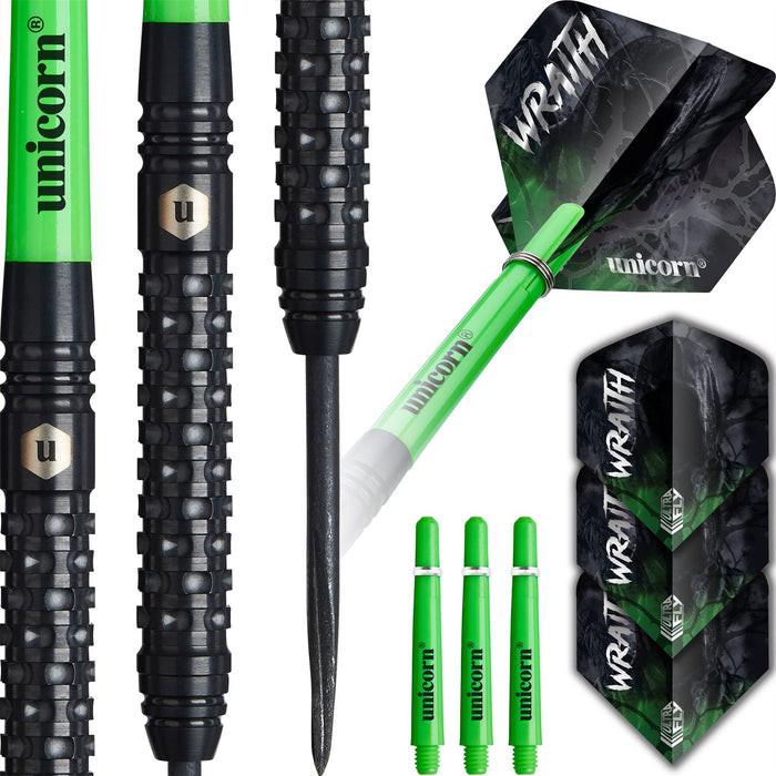 Unicorn Darts Wraith 90% Tungsten Steel Tip Max Control Dart Set
