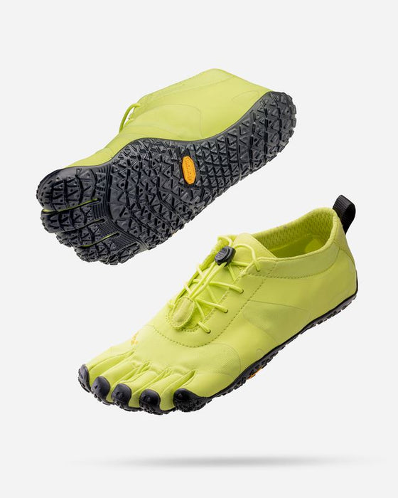Vibram V-Alpha Ladies Five Fingers Barefoot Minimal Shoes - Lime Green/Black