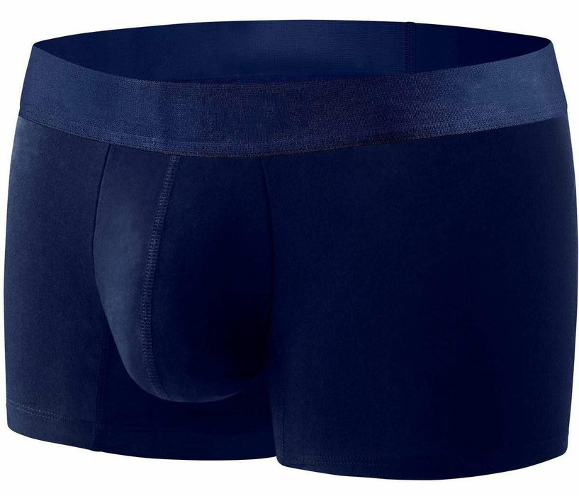 Comfyballs Men's Regular Cotton Boxer Shorts Fitness Underwear - Navy No Show