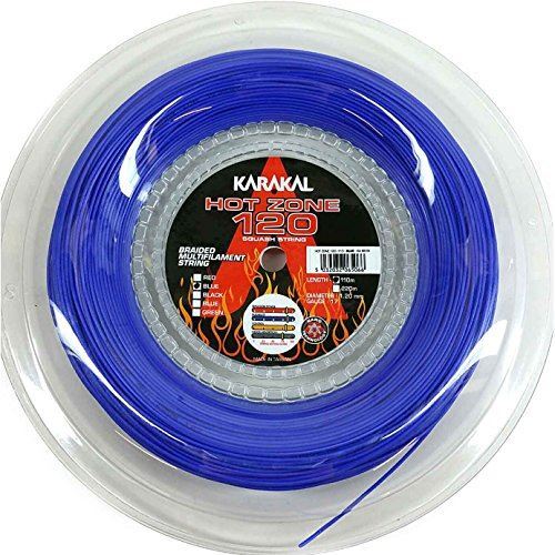 Karakal Hot Zone 120 Squash Racket Strings - Durable Nano Elastomer CoatingKarakal