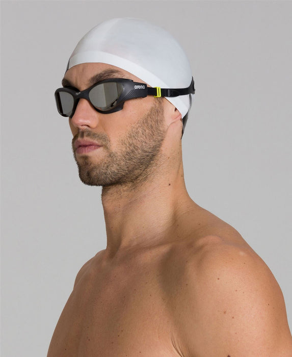 Arena Swimming Goggles The One Mirror - Fits Most Face Shapes - Silver / Black