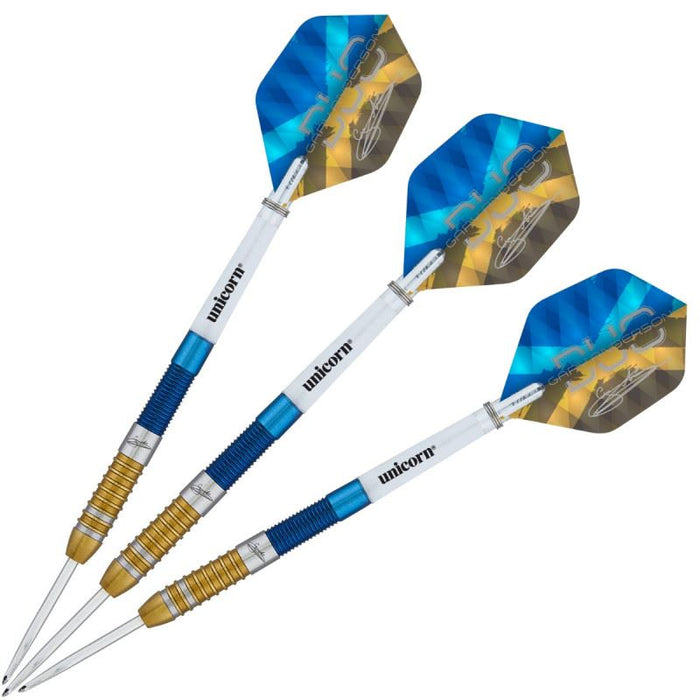 Unicorn Noir Gary Anderson 90% Tungsten Professional Duo Steel‑Tip Darts