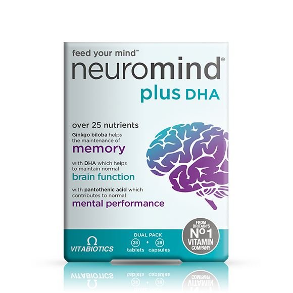 Vitabiotics Neuromind Plus Boosts Brain Functions Multivitamin Supplements - 56Vitabiotics