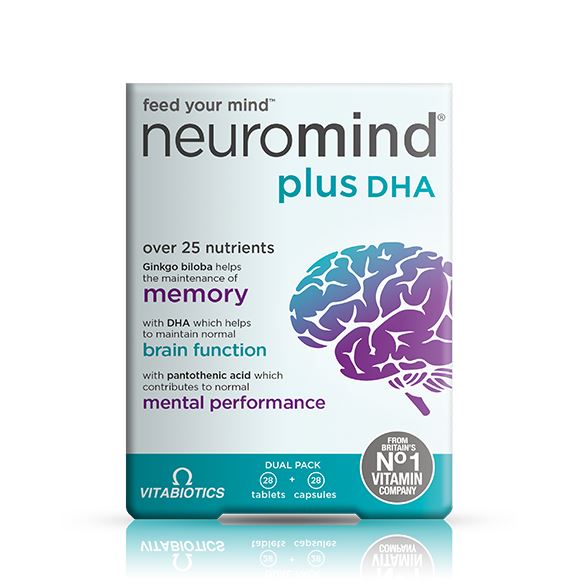 Vitabiotics Neuromind Plus Boosts Brain Functions Multivitamin Supplements - 56