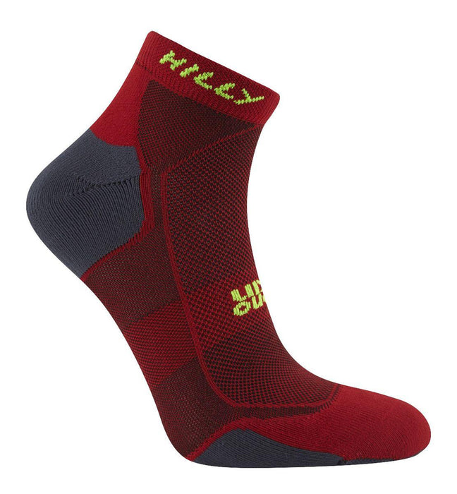 Hilly Pace Quarter Running Socks Lycra Lightweight with Mid Level CushioningHilly