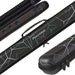 Powerglide Svartur Pool & Snooker 2 Piece Cue Case Foam Interior Accessory PocketsPowerGlide