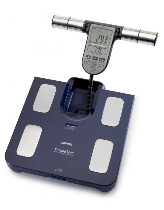 Omron OM-BF511 Family Body Composition Fat & Skeletal Health Monitor - Dark Blue