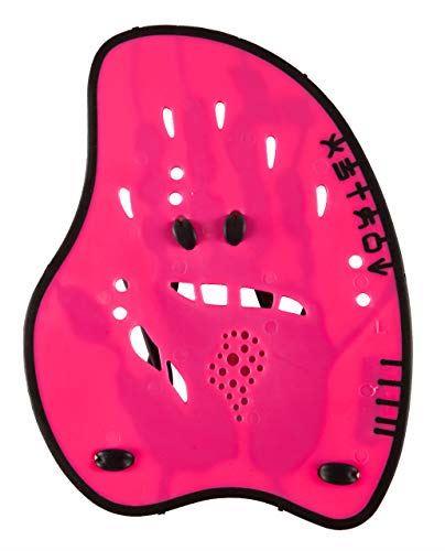 Arena Vortex Evolution Hand Paddle in Pink / Black for Intense Training